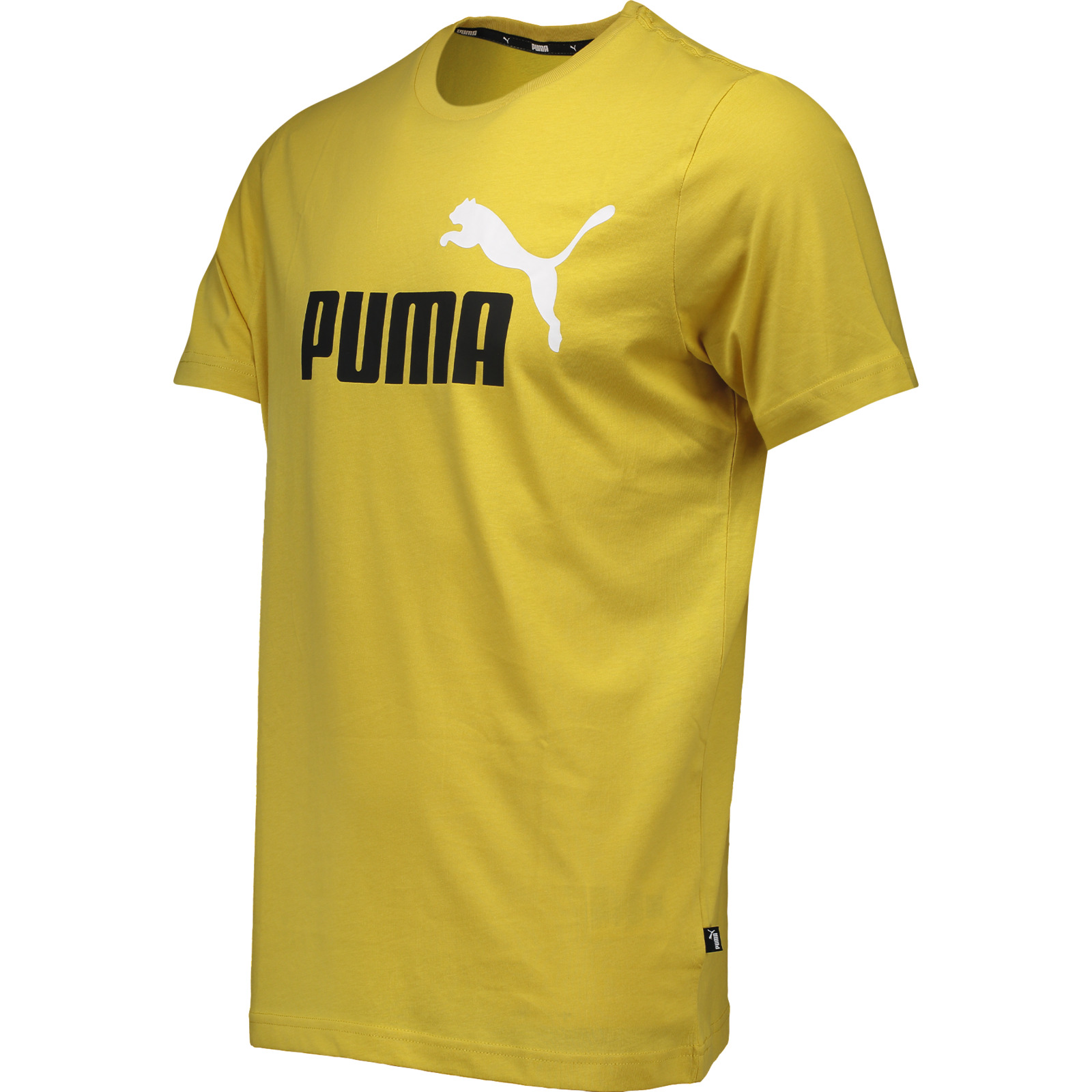Puma Herren-T-Shirt Ess Big Logo L, kiwi