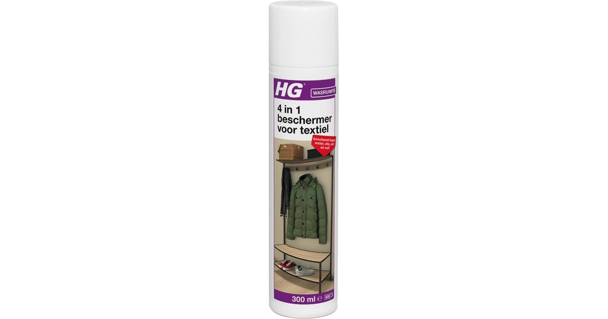 HG4 in 1 beschermer voor textiel reinigingsmiddel  (300ml)