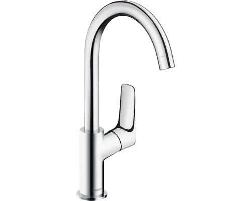 hansgrohe Logis 71130000 chroom wastafelmengkraan inclusief afvoergarnituur