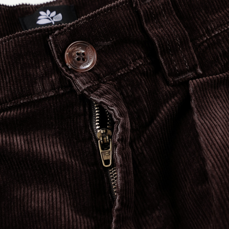 PANTALON CHINO OG - VELOURS CHOCOLAT