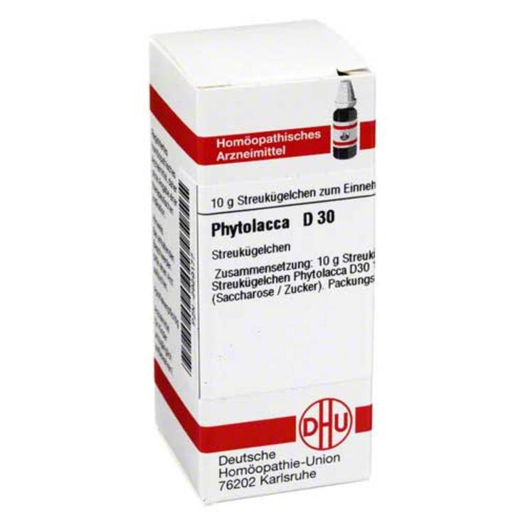 DHU Phytolacca D 30 Globuli, 10 g