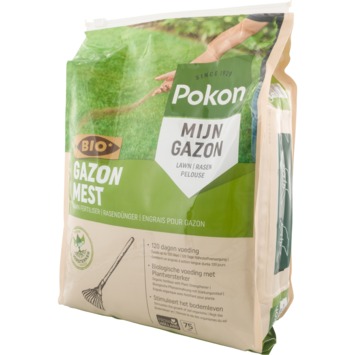 Pokon Bio gazonmest 5 kg voor 75 m²