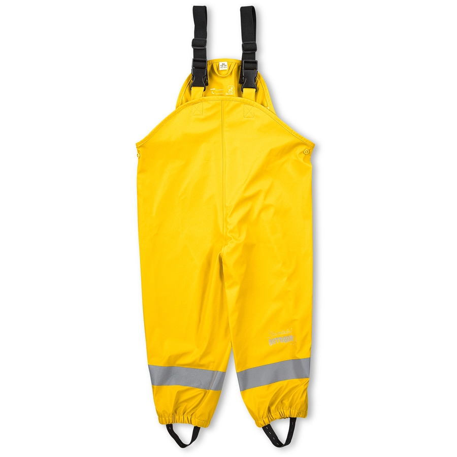 Sterntaler Regenträgerhose ungefüttert gelb