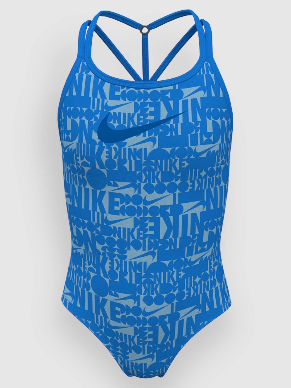 Nike Swim T-Crossback Kids Bikini Set photo blue