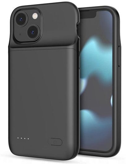 Tech Protection - iPhone 13 Mini - Batterij Hoesje - Zwart - 4700 mAh
