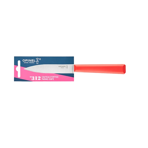 Couteau Office N°312 Essentiels Rouge 10 cm inox Opinel