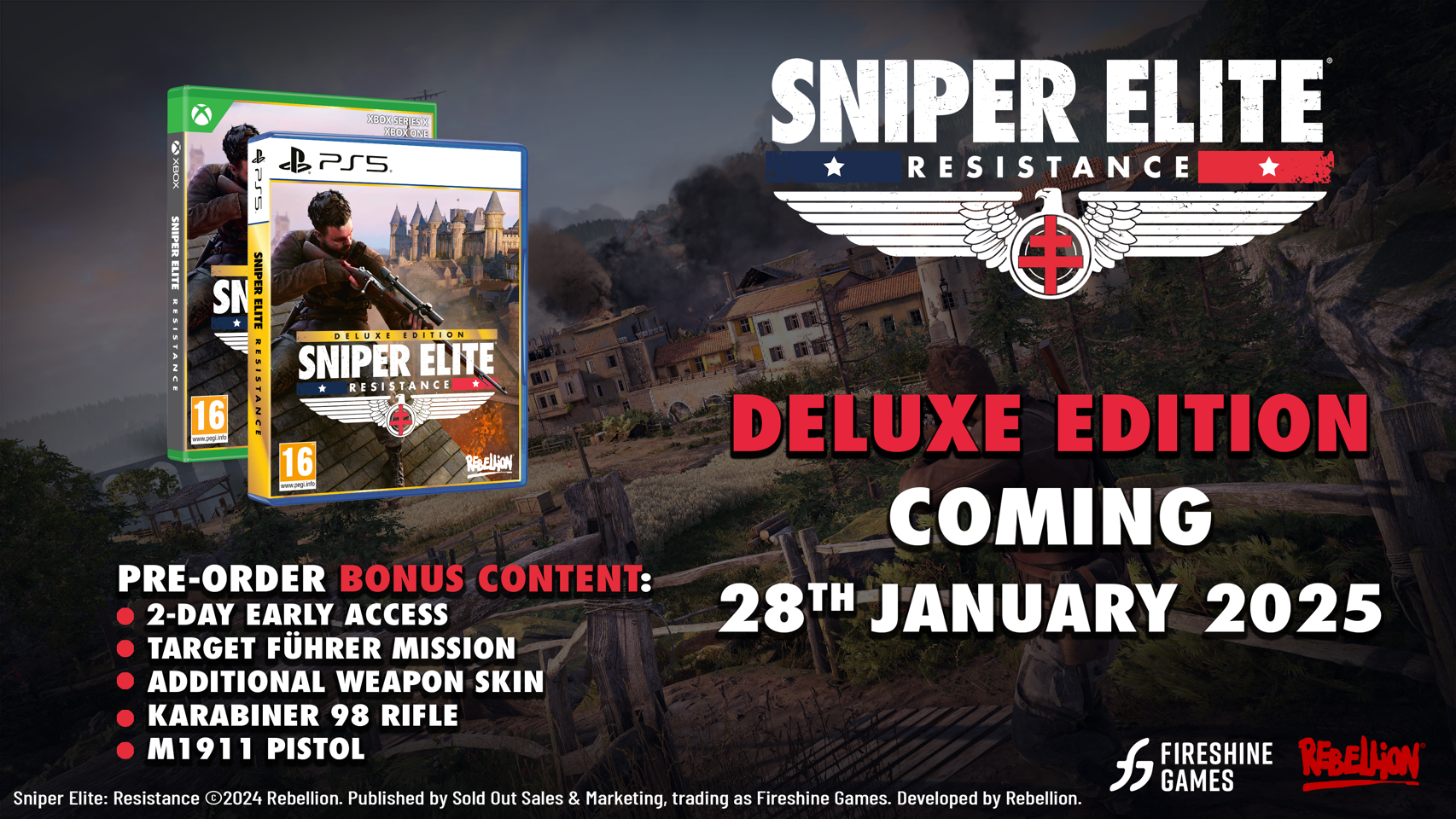 Sniper Elite Resistance (Deluxe Edition)- Xbox Series X