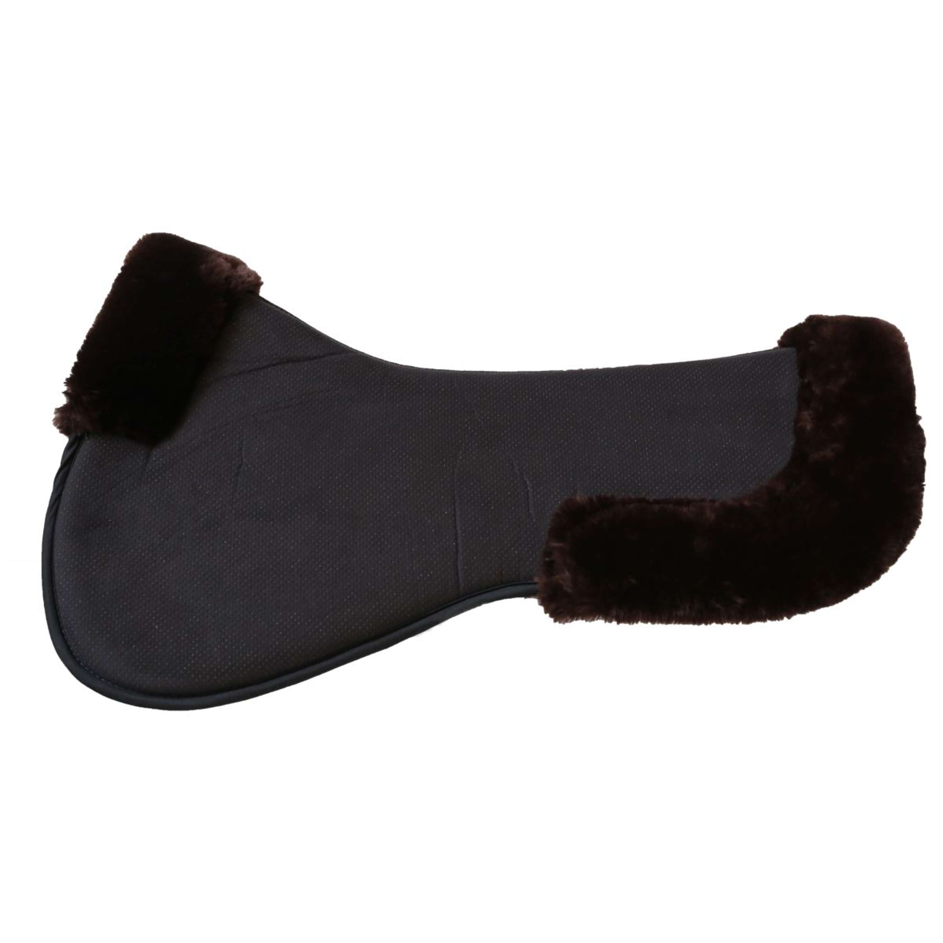 Kentucky Zadelonderlegger Halfpad Anatomic Absorb Sheepskin Bruin/Zwar