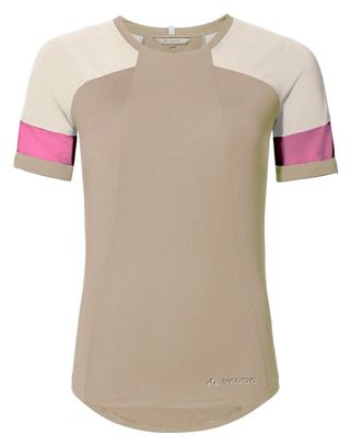 Maillot Manches Courtes Femme Vaude Kuro Beige
