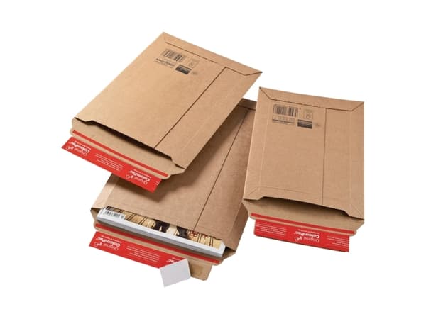Papkonvolut A4+ Colompac 235 x 340 x 50 mm brun (20 stk.)