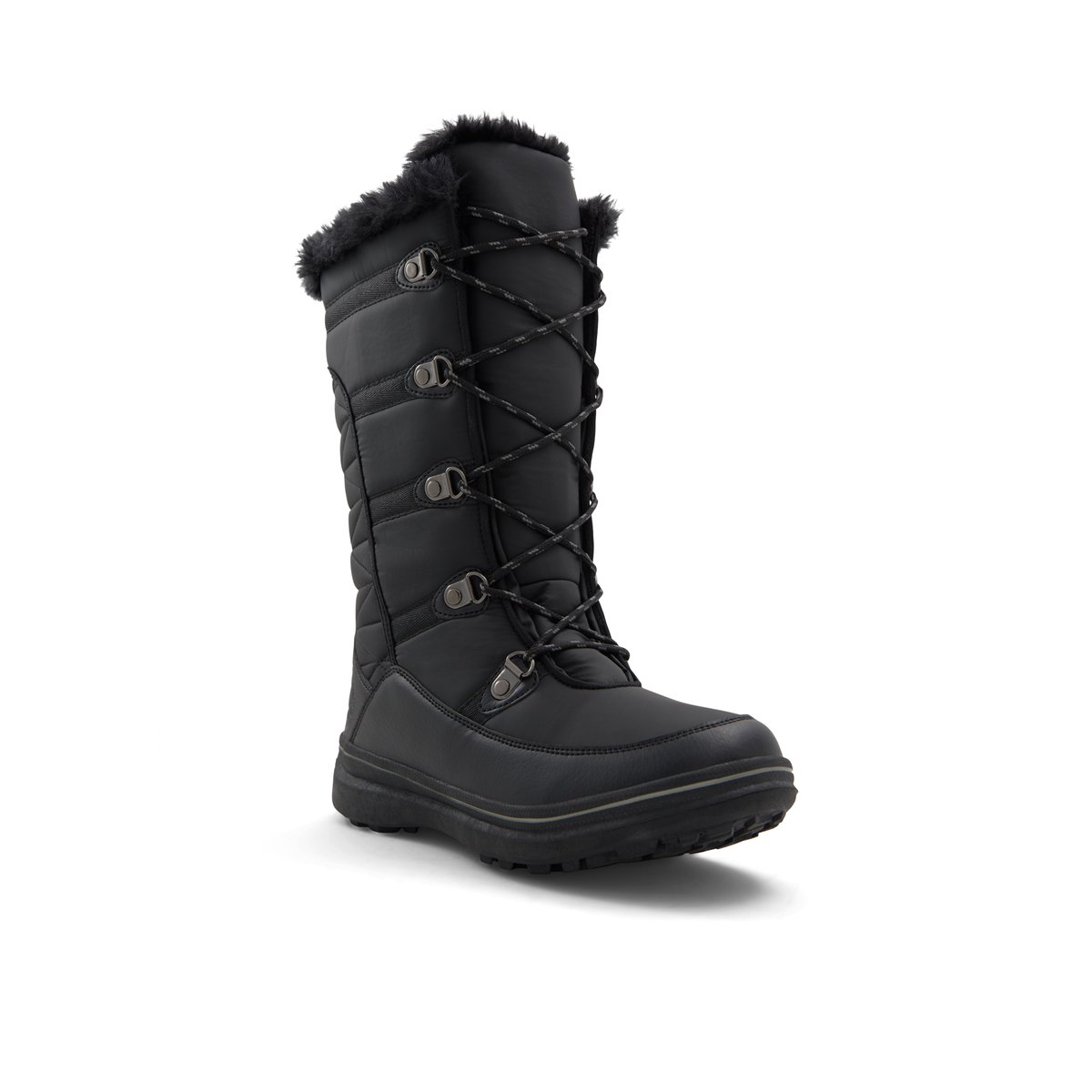 BANFF TRAIL-Vrurbag-Bottes mi-mollet - Noir/Noir