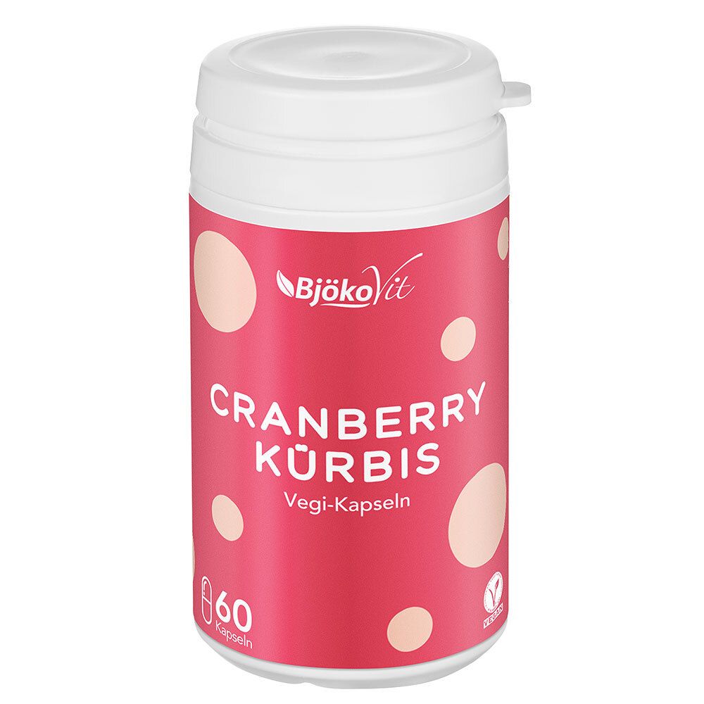 BjökoVit Cranberry-Kürbis Vegi-Kapseln