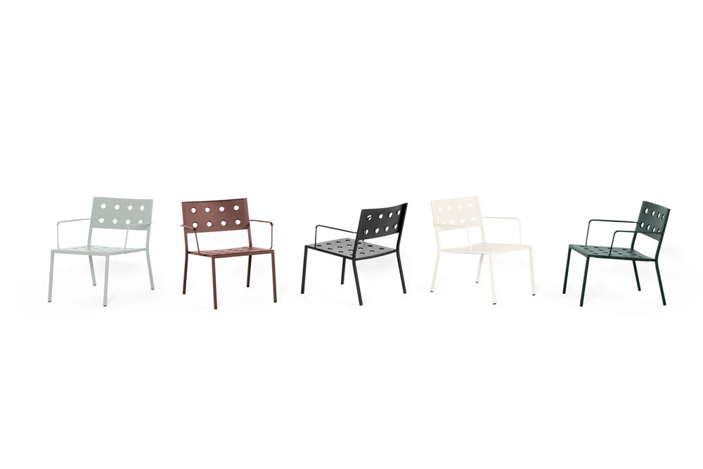 HAY  Balcony Lounge Armchair havestol - Chalk beige