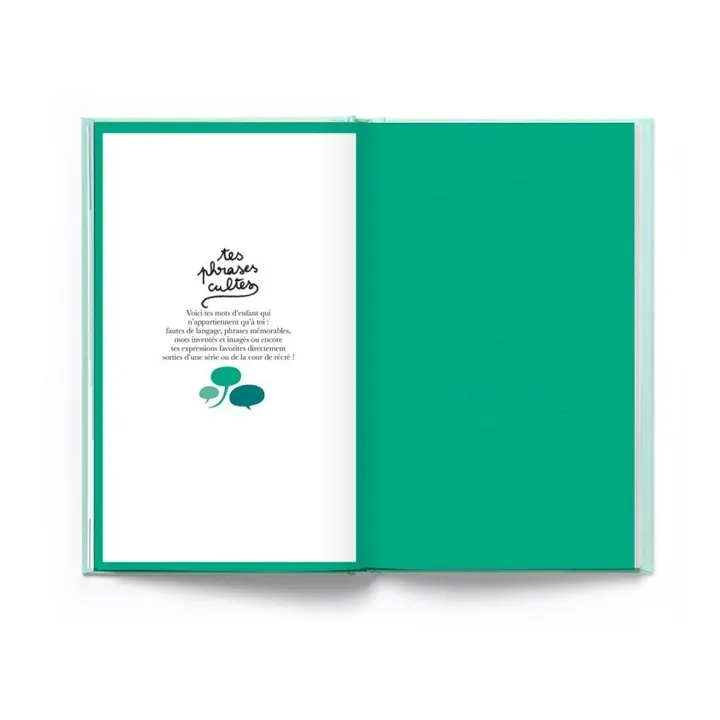 Minus Editions Cahier de souvenirs - Pour ne rien oublier de ton enfance