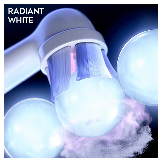Oral-B iO Radiant White Opzetborstels Wit 2 Stuks