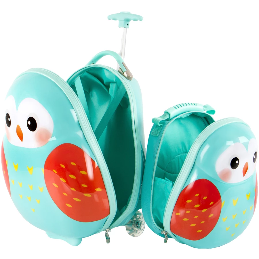 Heys Travel Tots - 2-Rollen-Trolley mit Rucksack 46 cm Eule