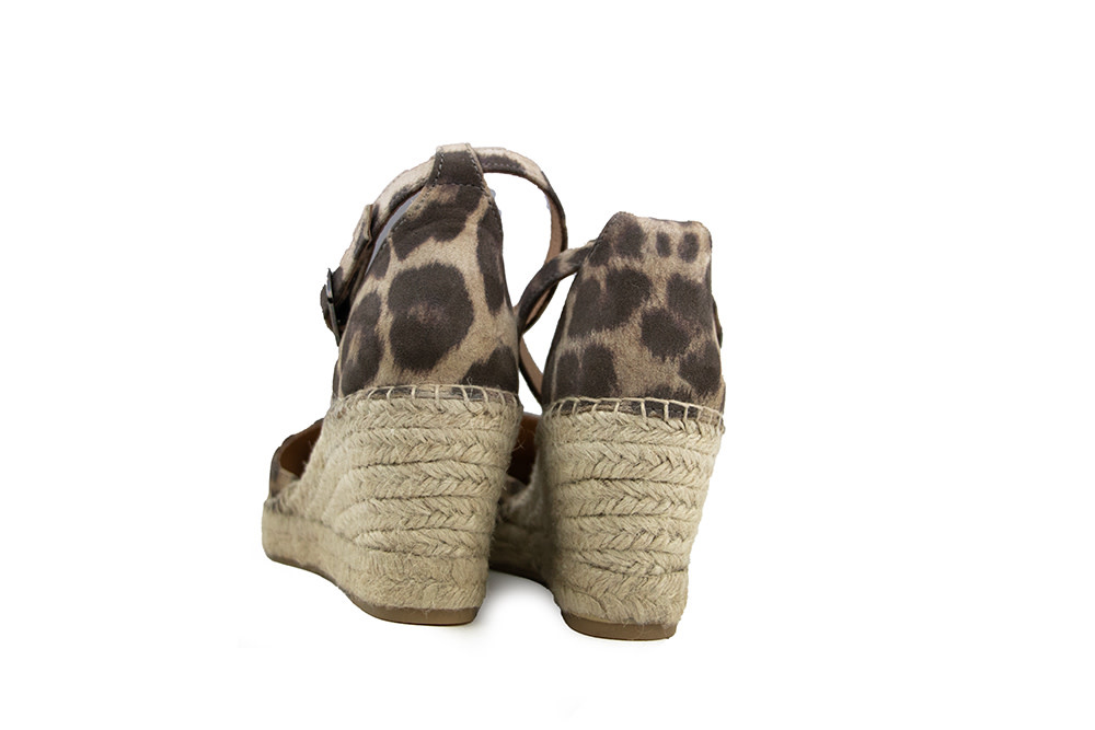 Via Vai Espadrille Flora Braid Giaguaro Brown
