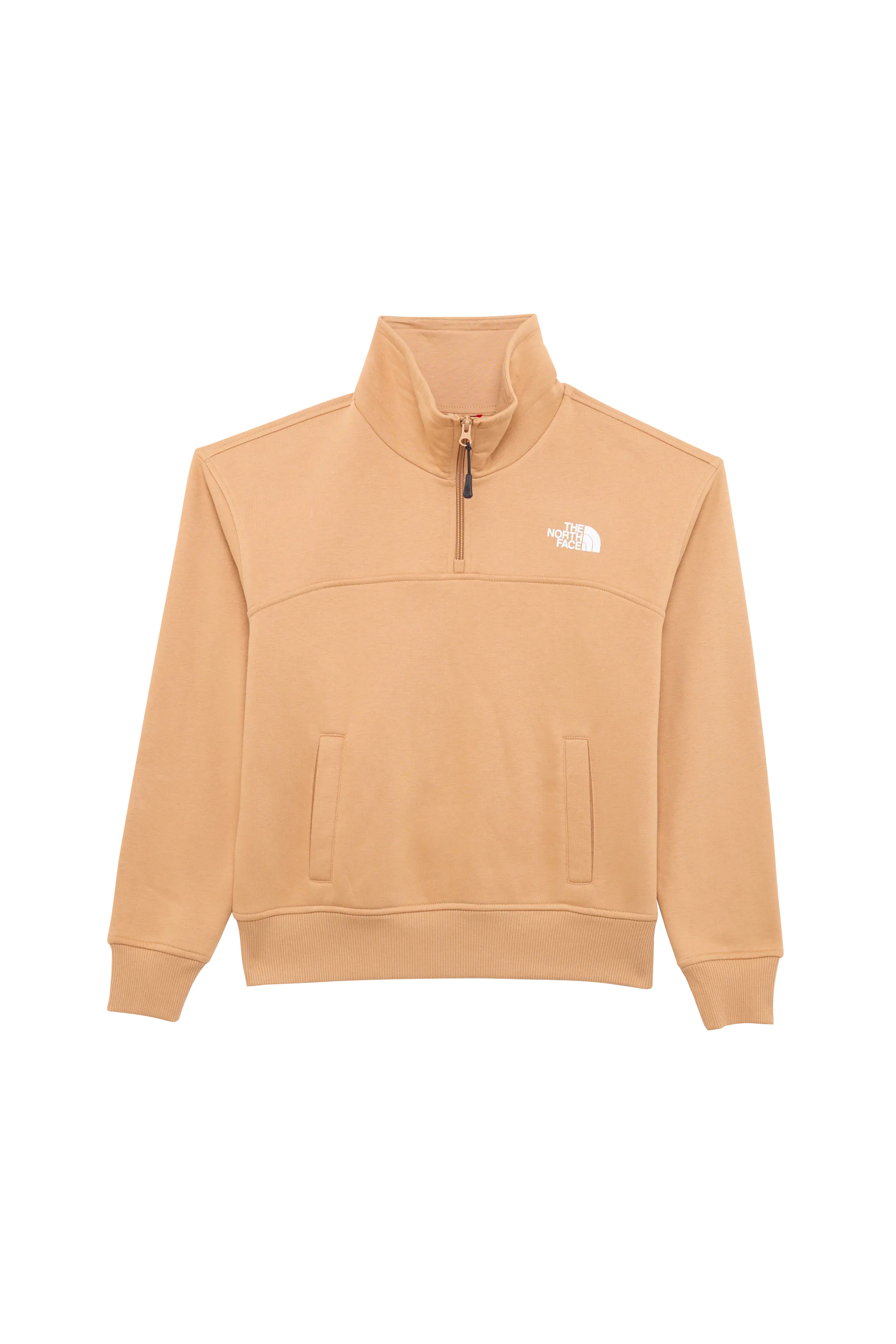 THE NORTH FACE Sweatshirt  W ESSENTIAL QZ CREW Beige