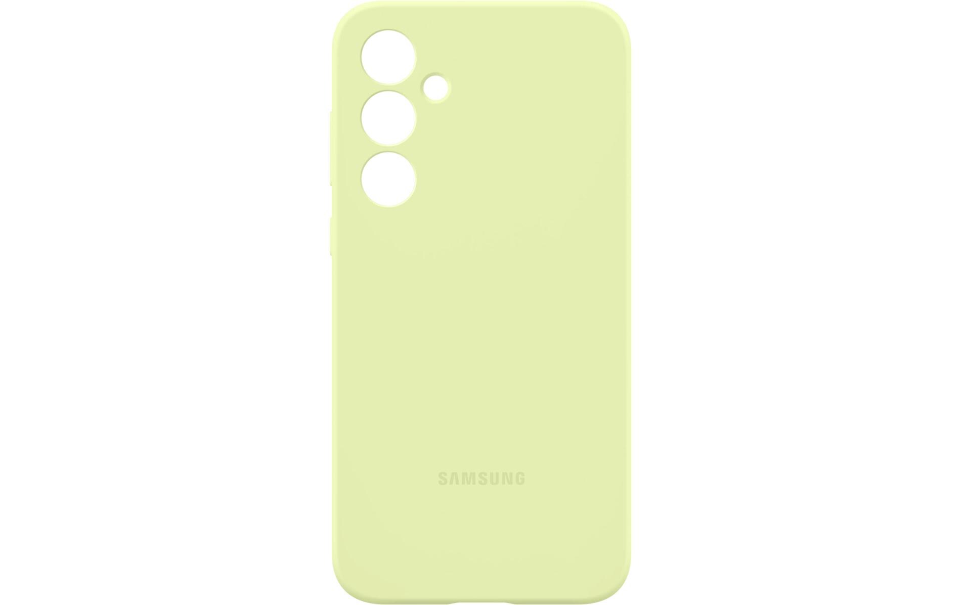 Back Cover Silicone Galaxy A35 5G LimeSchutzhülle für das Samsung Galaxy A35 5G