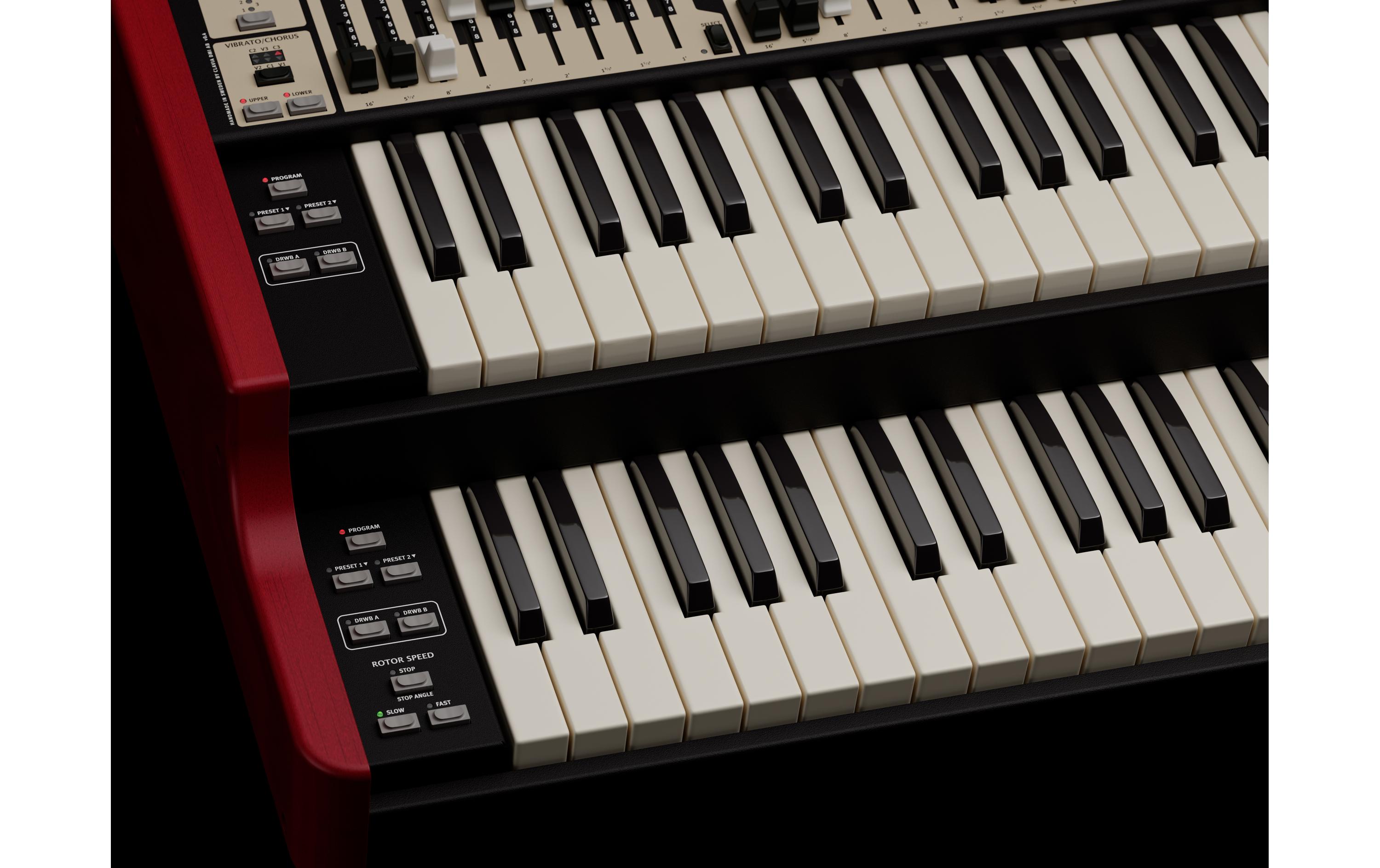 Orgel Nord Organ 3<br>Zweimanualige Orgel
