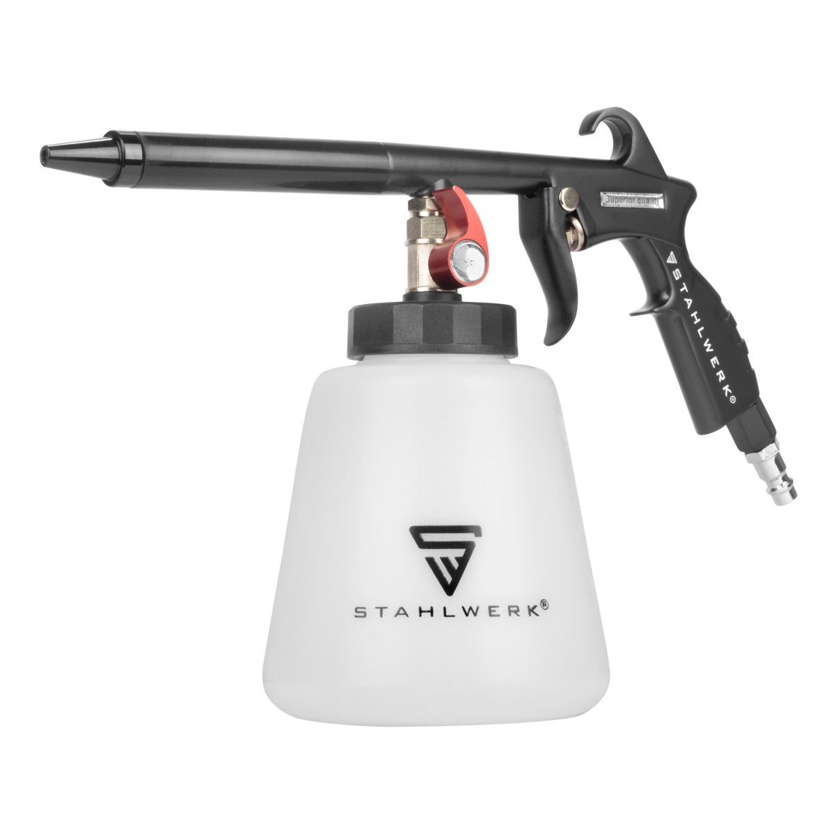 STAHLWERK RP-93 ST persluchtreinigingspistool, blaaspistool met 1l-container