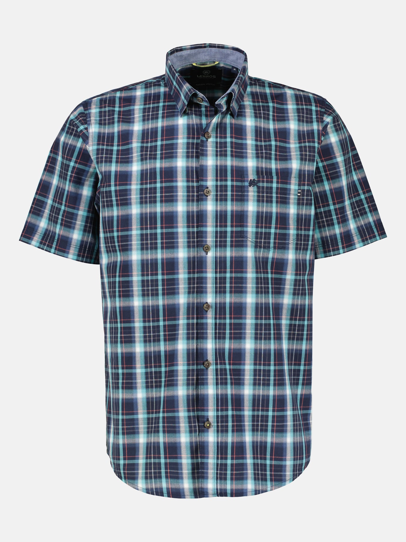 Halbarmhemd *Poplin Check*