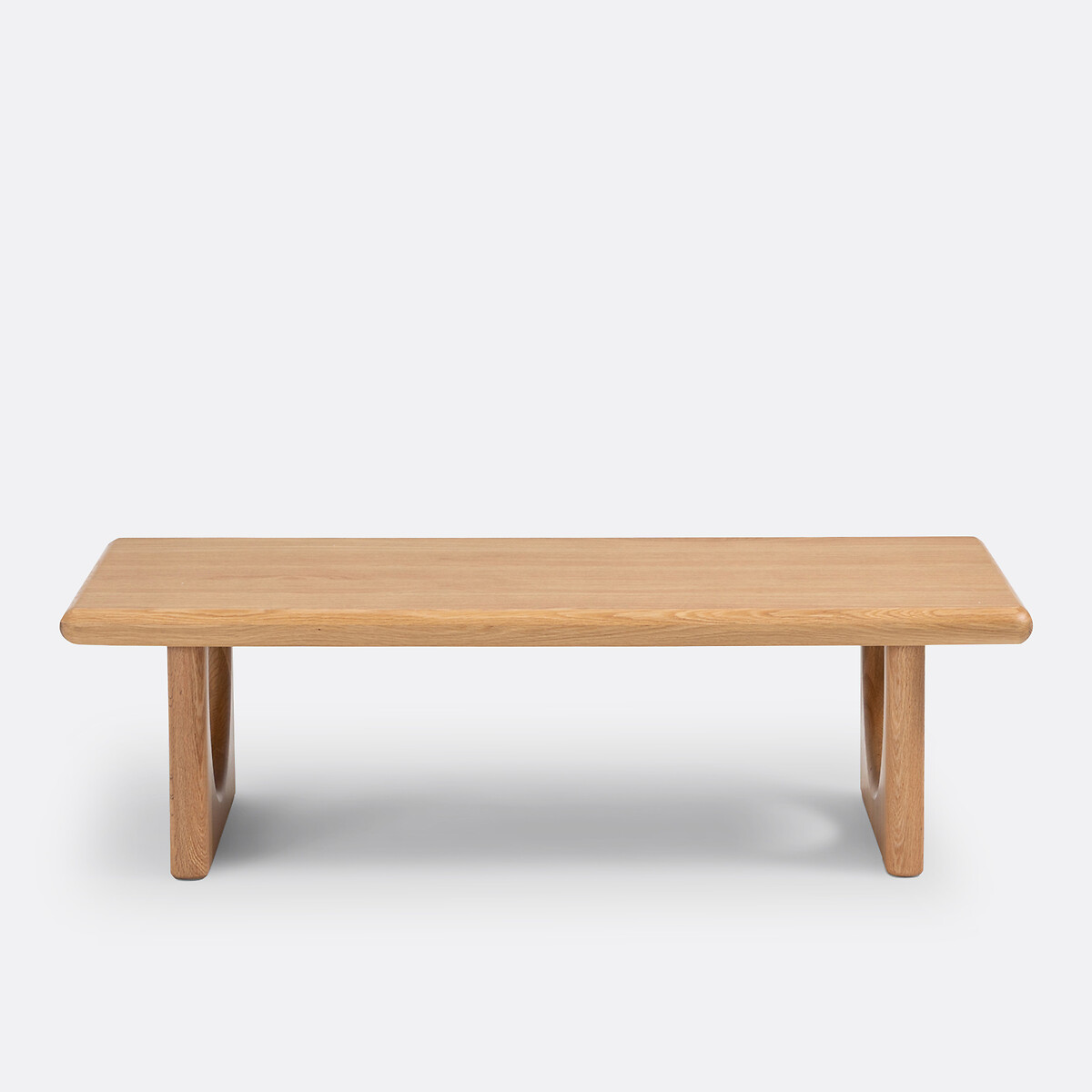 LA REDOUTE INTERIEURS<br>Mesa de centro em carvalho maciço e folheado de carvalho, Douve