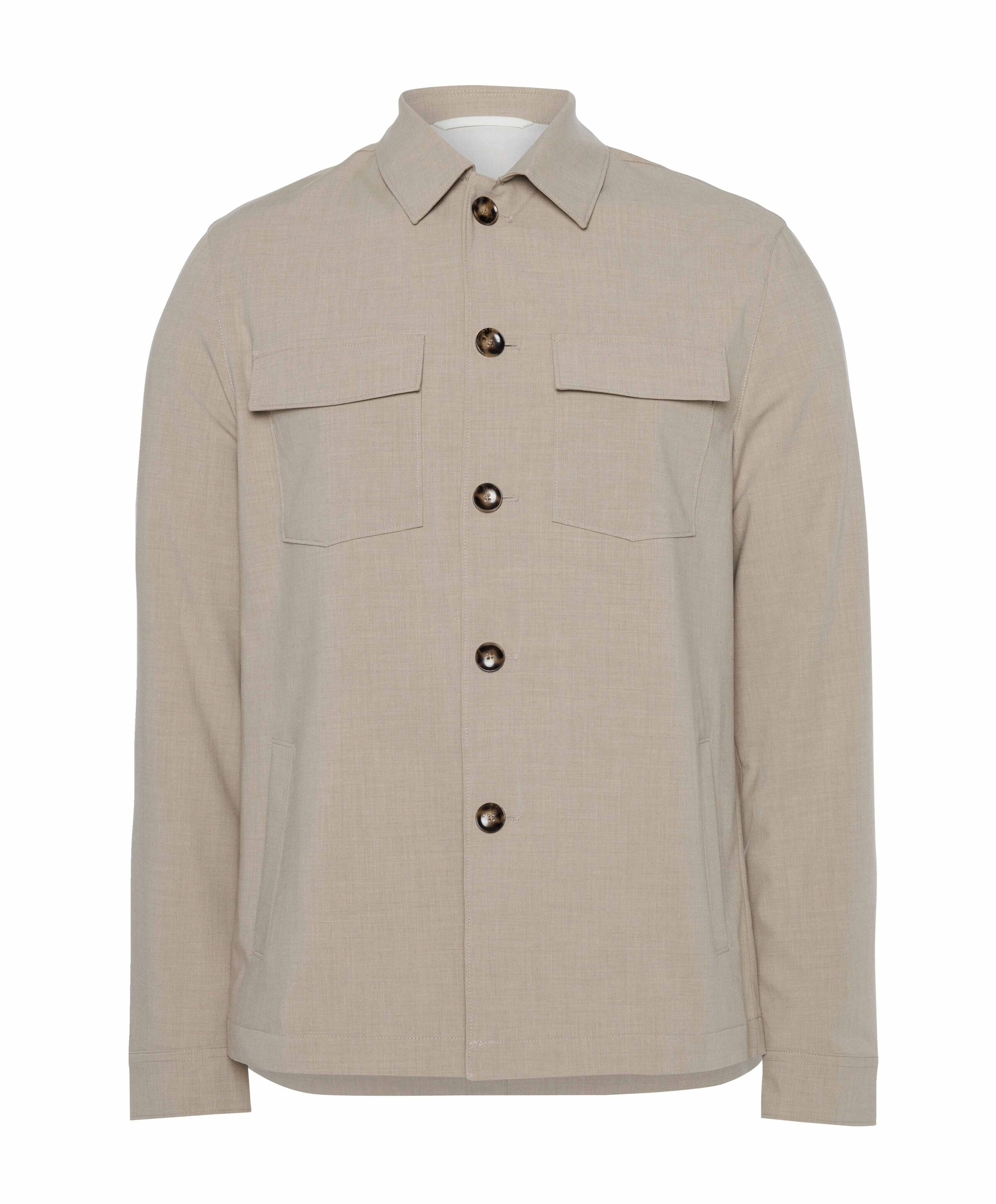 Born with appetite Heren overshirt beige