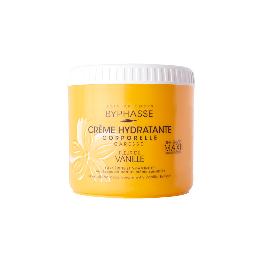 BYPHASSE  Creme de Corpo com Extrato de Baunilha - 500ml