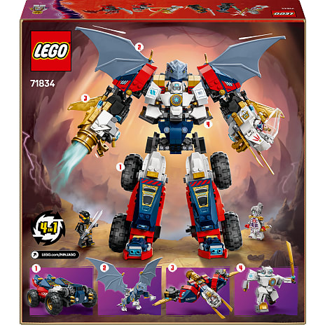 LEGO Ninjago Zanes ultrakombirobot 71834