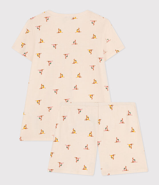 Pyjama short imprimé animal en coton enfant