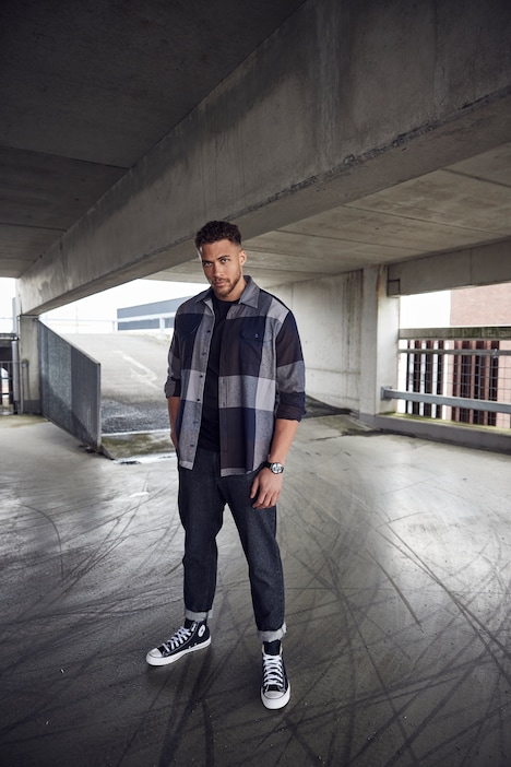 STHUGE Dad-Jeans, 5-Pocket, Tapered Loose Fit, bis Gr. 70