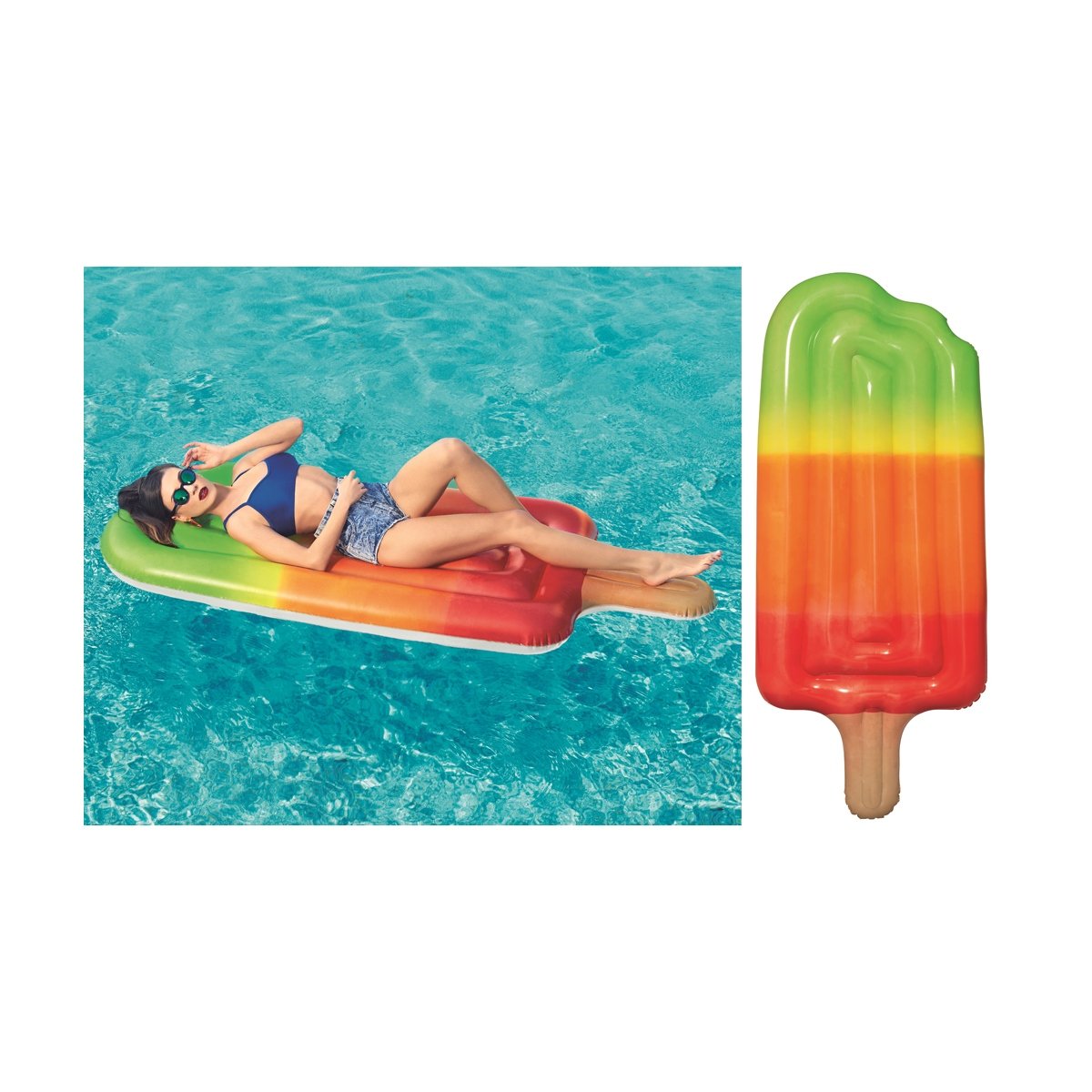 Matelas gonflable glace à l'eau