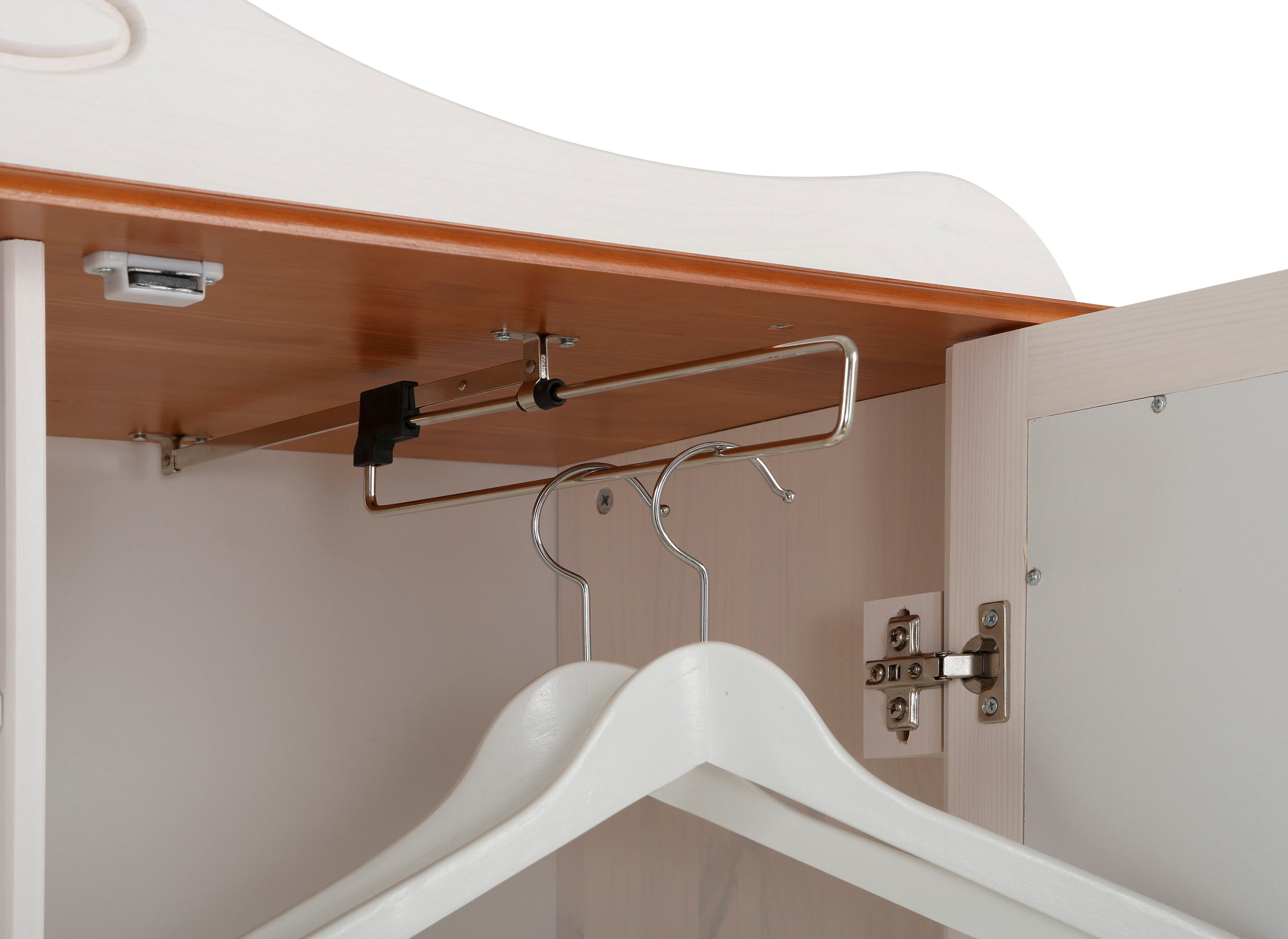 Home affaire Kompaktgarderobe »Adele« Breite 108 cm, mit Spiegeltür, aus massiver Kiefer, FSC®