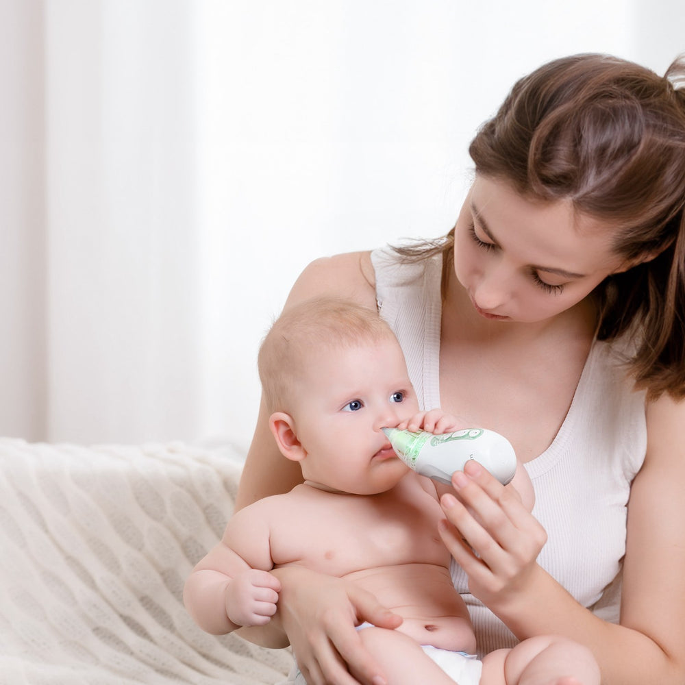 Køb Momcozy Baby Nasal Aspirator- Lang Batteri Levetid