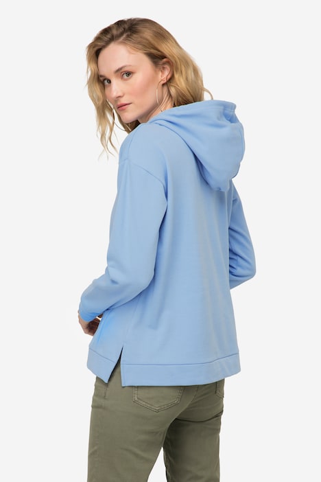 Hoodie, Fisch Motiv, Kapuze, Langarm