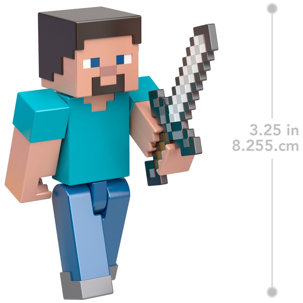 Minecraft 8cm Steve Actionfigur