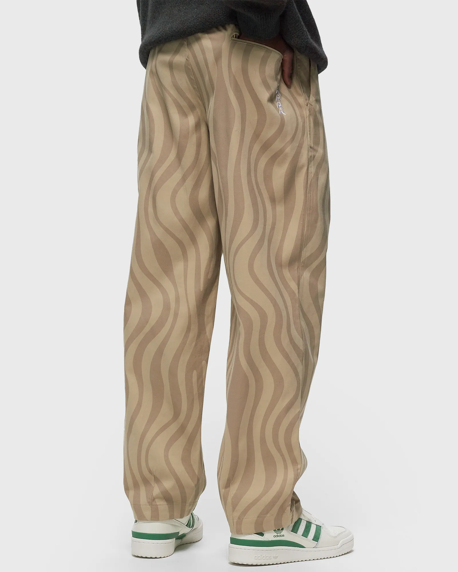 By Parra flowing stripes pants