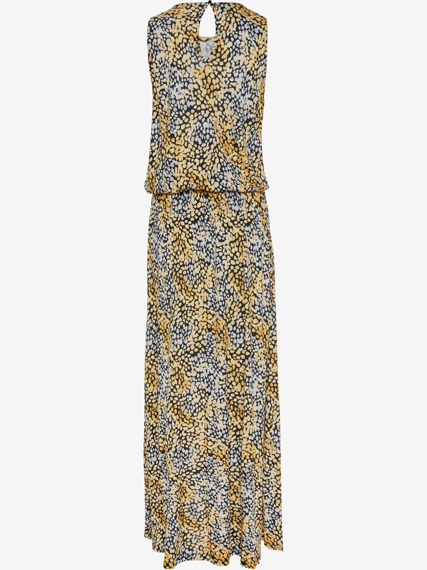 Robe longue encolure ronde