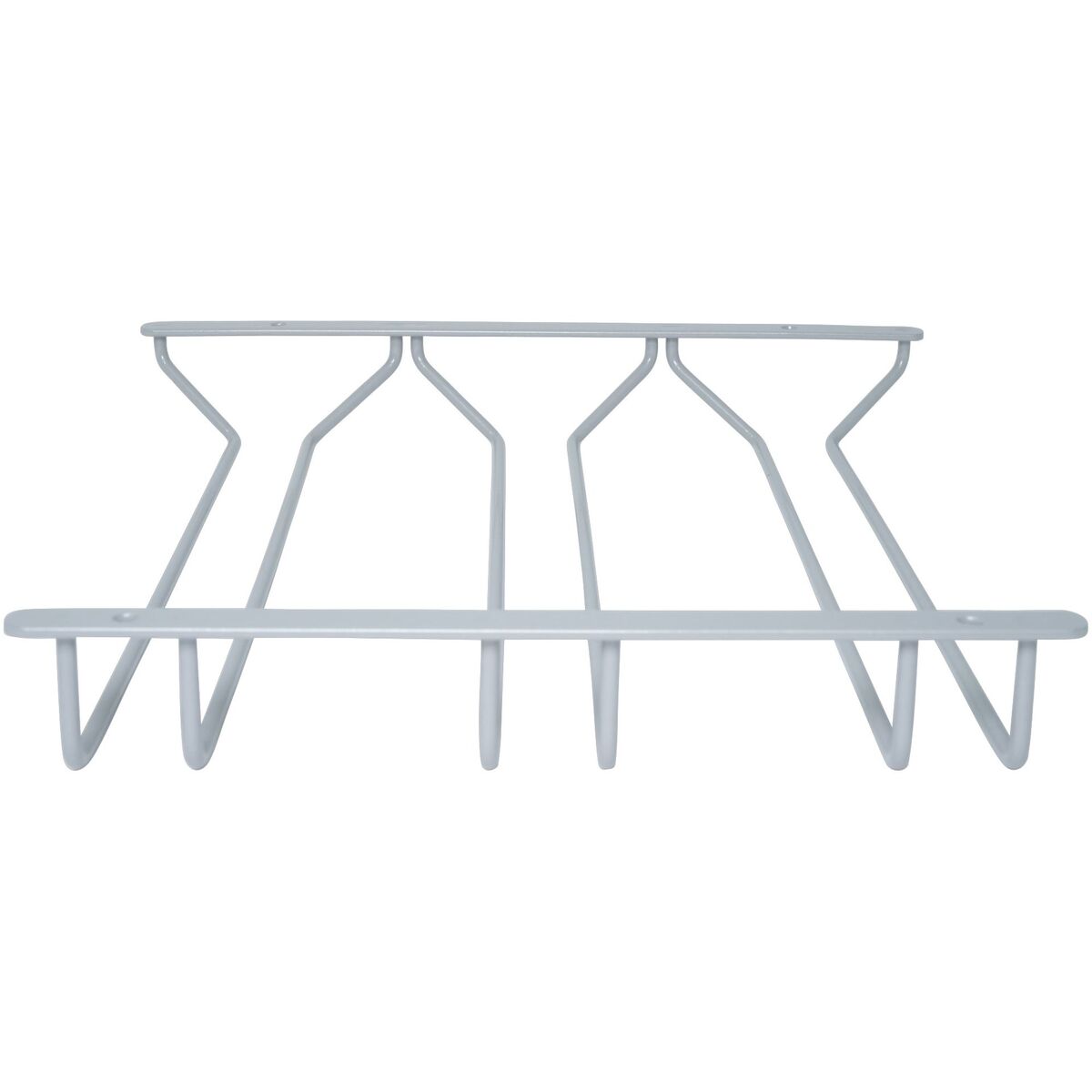 Bar Glasshenger, Krom, 3 rader