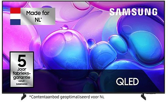Samsung - Q6FA - QLED-tv - Zwart - 65 inch - 4K