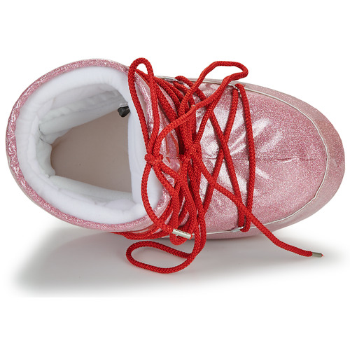 Moon Boot - MB ICON LOW GLITTER - Rose / Rouge