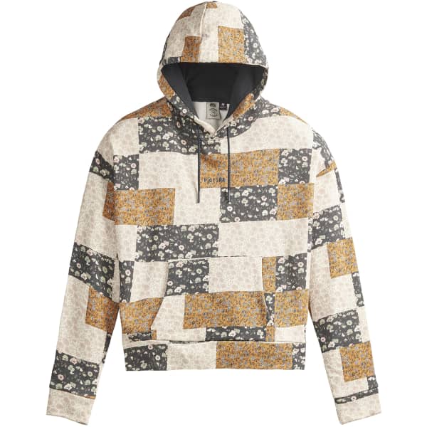 Sweatshirt PICTURE NERIS CROP HOODIE W PATCHWORK PRINT