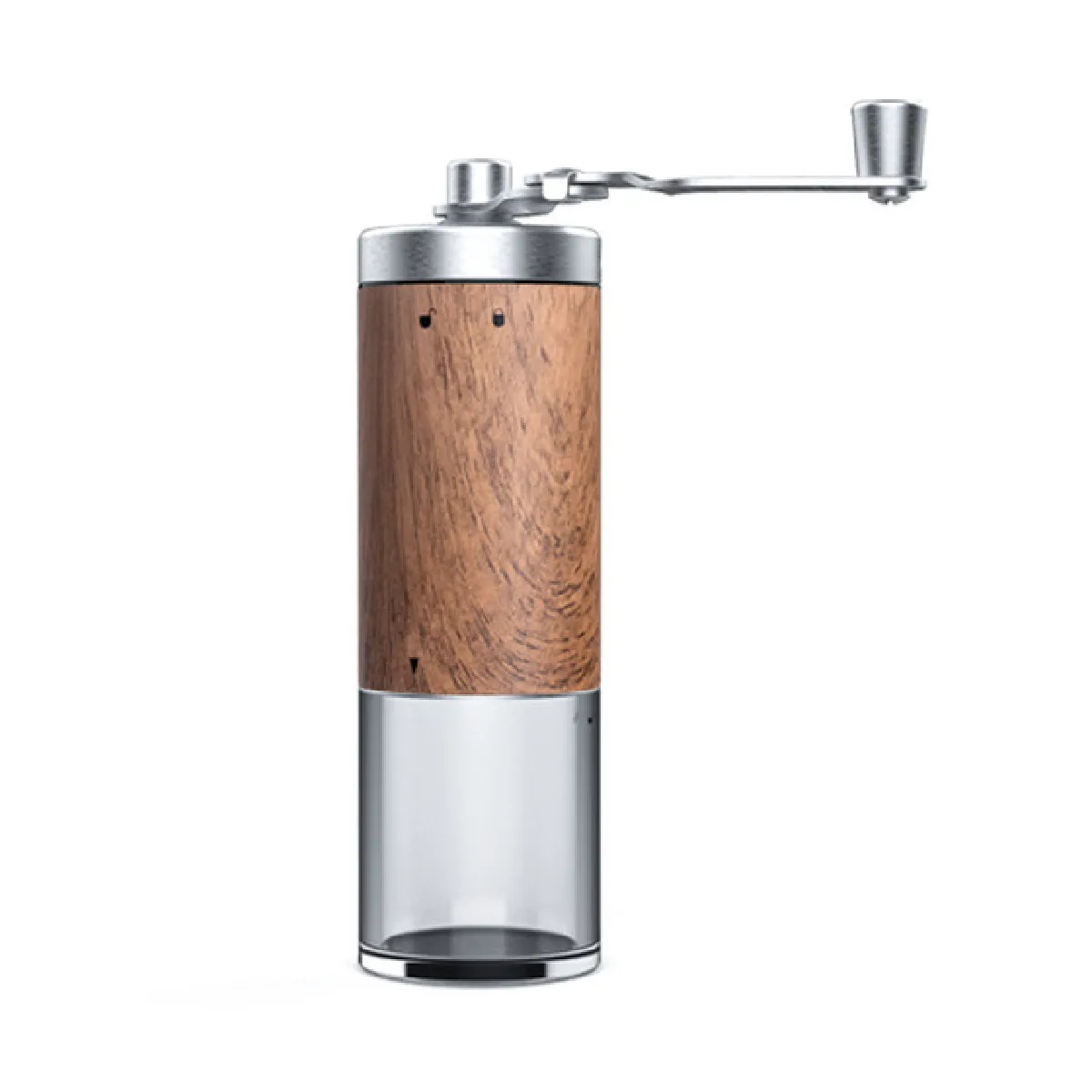 Moulin à café manuel Universal - Acier inoxydable et bois