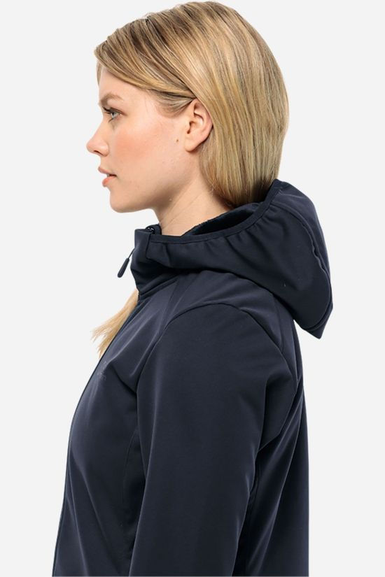Jack Wolfskin Jack Wolfskin Windhain Softshell Parka Dames