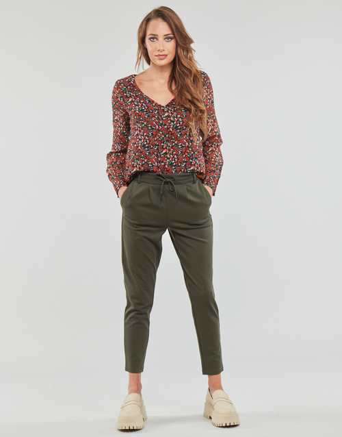 Only - ONLPOPTRASH LIFE EASY COL PANT PNT NOOS - Kaki