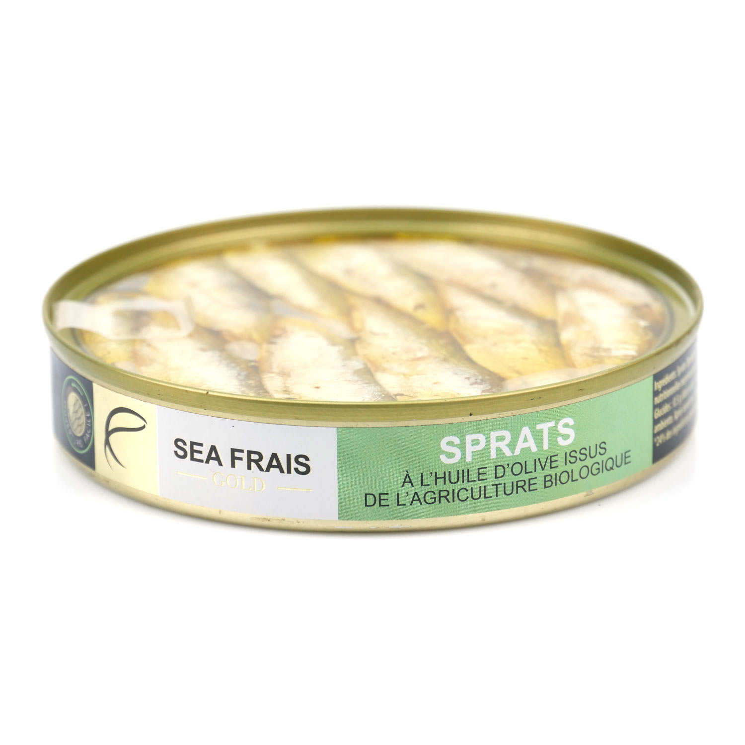Sprats à l'huile d'olive bio