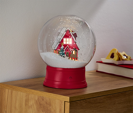 LED-Schneekugel, groß