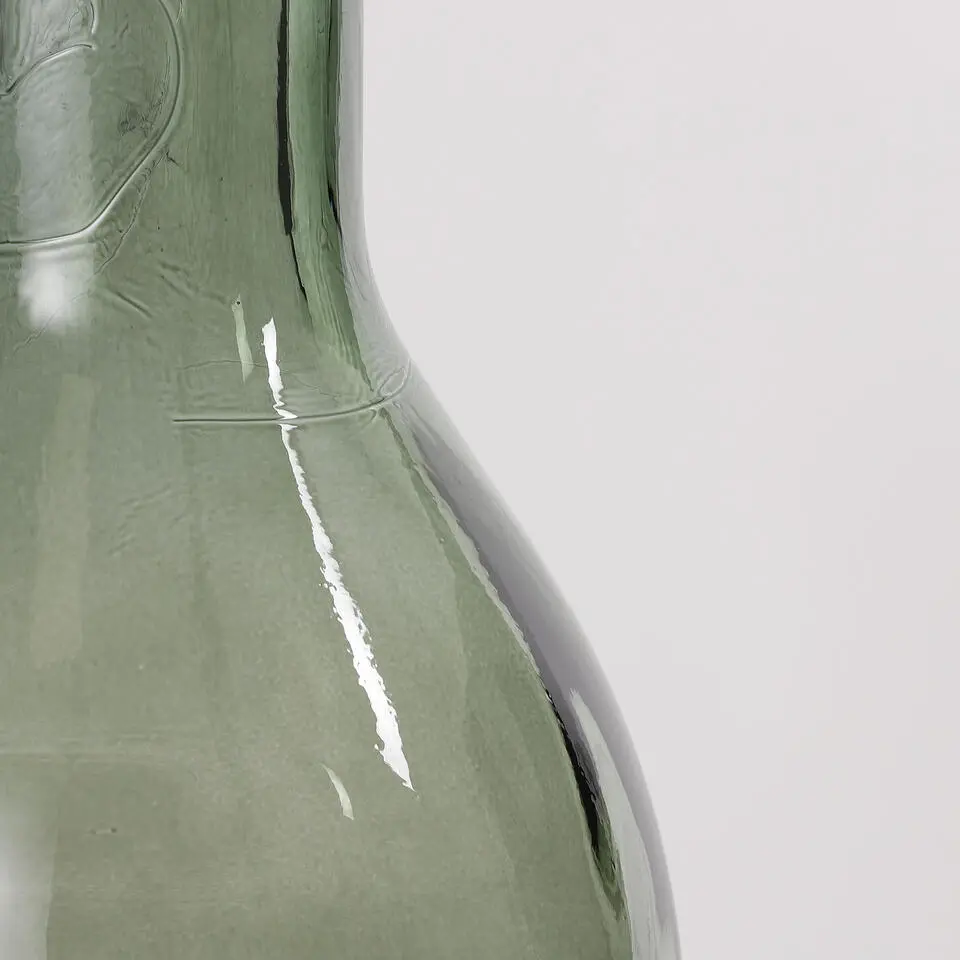 Mica Decorations Rioja Decoratieve Fles H75 x Ø18 cm Groen