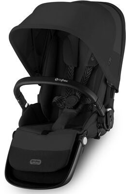 Cybex GAZELLE S Tvillingvogn, Moon Black/Black
